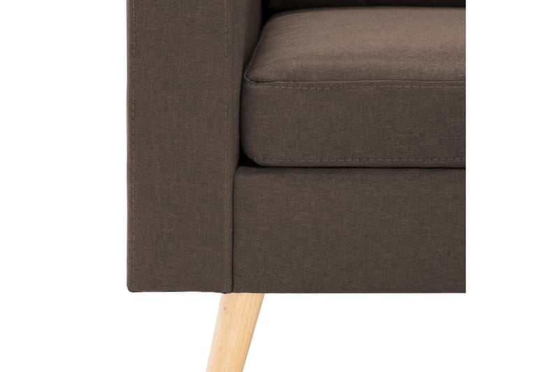 2-sitssoffa brun tyg - Brun - Möbler - Soffa - 2 sits soffa