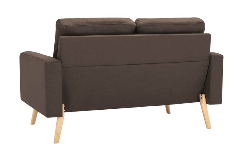 2-sitssoffa brun tyg - Brun - Möbler - Soffa - 2 sits soffa