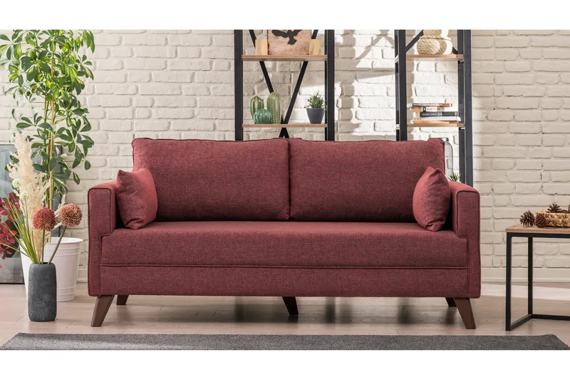 Antigua Soffa 2-sits - Röd - Möbler - Soffa - 2 sits soffa