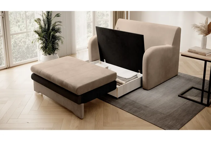 Ario Soffa 2-sits - Beige - Möbler - Soffa - Bäddsoffa - Bäddsoffa 2 sits