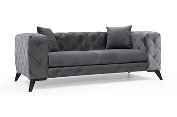 Beachport 2-sits Soffa - Antracit/Svart - Möbler - Soffa - 2 sits soffa