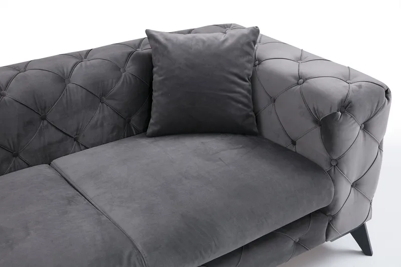 Beachport 2-sits Soffa - Antracit/Svart - Möbler - Soffa - 2 sits soffa