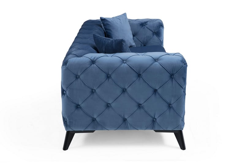 Beachport 2-sits Soffa - Blå/Svart - Möbler - Soffa - 2 sits soffa