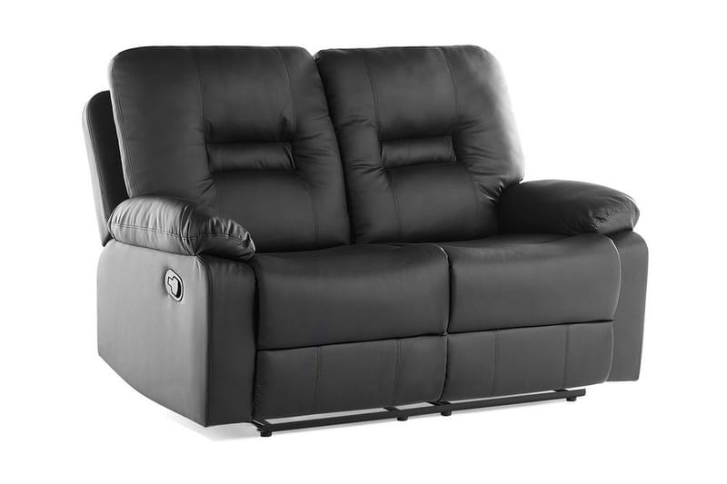 Bergen Soffa 2 Sits - Svart - Möbler - Soffa - 2 sits soffa