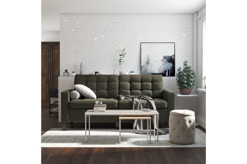 Bowie 2-sits Soffa Grå - Dorel Home - Möbler - Soffa - 2 sits soffa