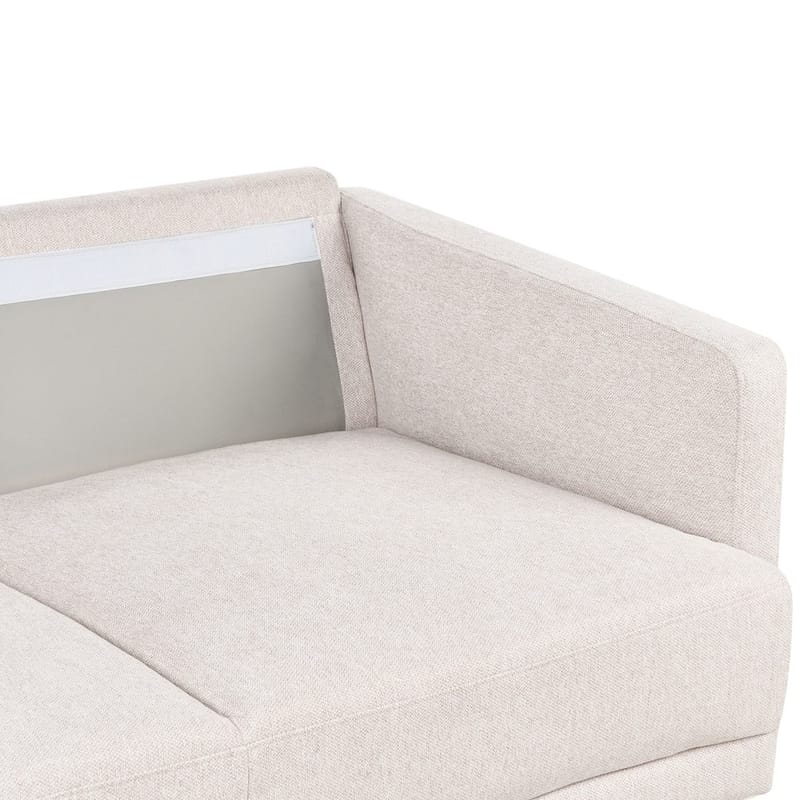 2-sits soffa Breda - Beige, svart - Möbler - Soffa - 2 sits soffa