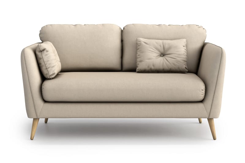 Claravik 2-sits Soffa - Beige - 2 sits soffa