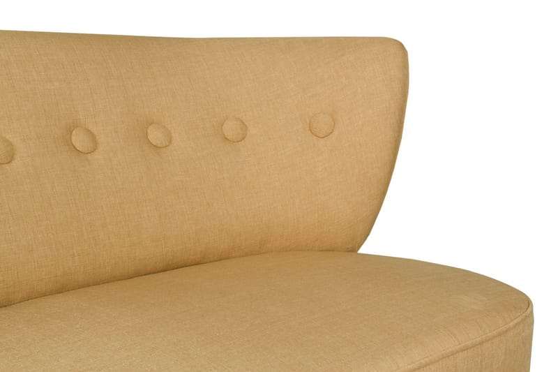 Clivocast 2-Sits Soffa - Gul - Möbler - Soffa - 2 sits soffa
