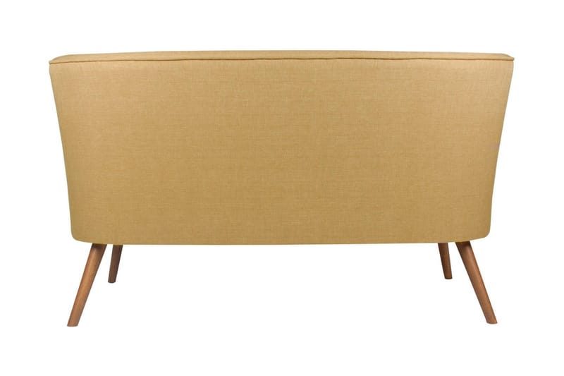 Clivocast 2-Sits Soffa - Gul - Möbler - Soffa - 2 sits soffa