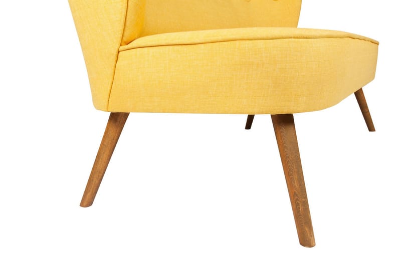 Clivocast 2-Sits Soffa - Gul - Möbler - Soffa - 2 sits soffa