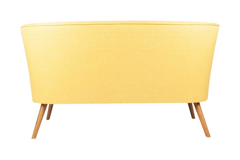 Clivocast 2-Sits Soffa - Gul - Möbler - Soffa - 2 sits soffa