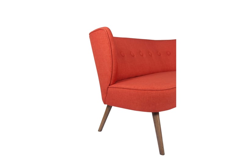 Clivocast 2-Sits Soffa - Röd - Möbler - Soffa - 2 sits soffa