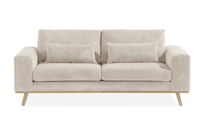 Copenhagen 2-sits Manchestersoffa - Beige - Möbler - Soffa - 2 sits soffa
