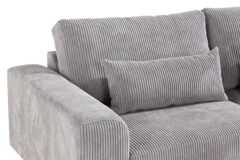 Copenhagen 2-sits Manchestersoffa - Ljusgrå - Möbler - Soffa - 2 sits soffa