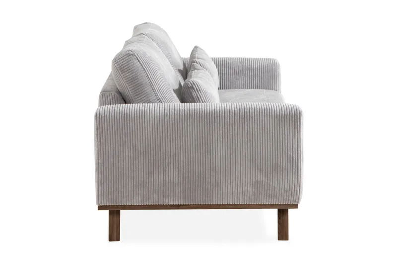 Copenhagen 2-sits Manchestersoffa - Ljusgrå - Möbler - Soffa - 2 sits soffa