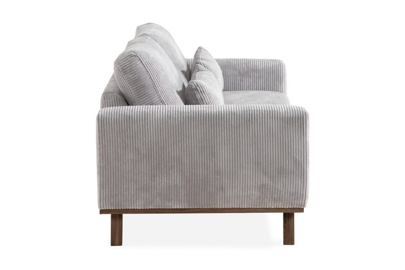 Copenhagen 2-sits Manchestersoffa - Ljusgrå - Möbler - Soffa - 2 sits soffa