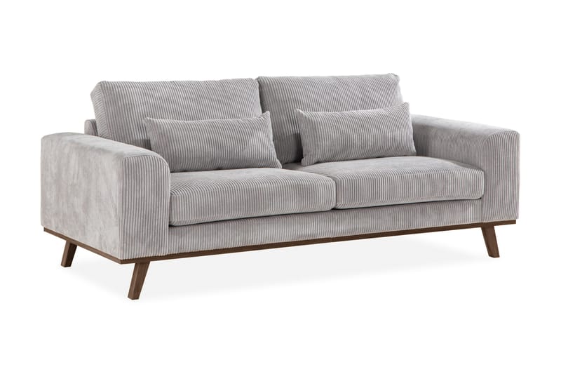 Copenhagen 2-sits Manchestersoffa - Ljusgrå - Möbler - Soffa - 2 sits soffa