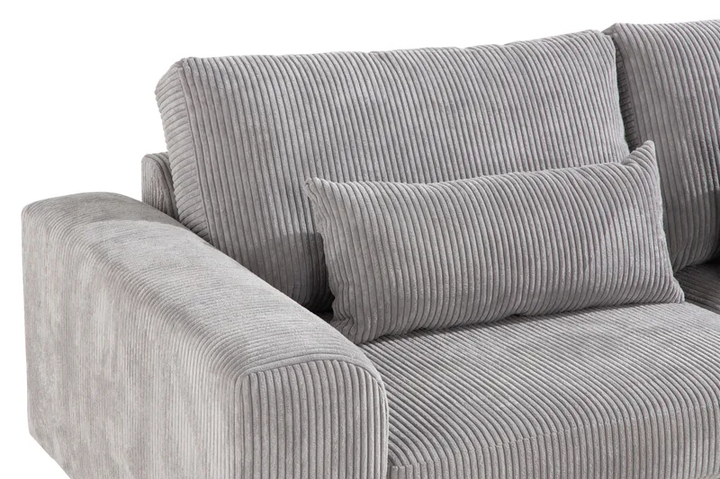 Copenhagen 2-sits Manchestersoffa - Ljusgrå - Möbler - Soffa - 2 sits soffa