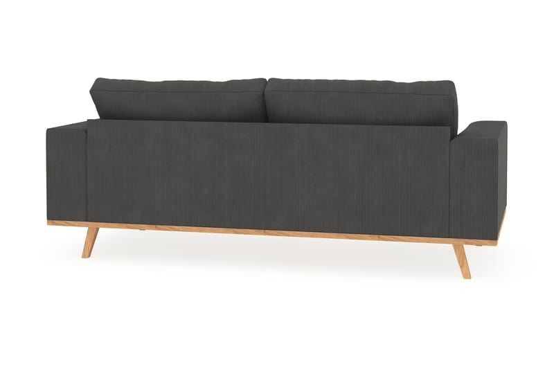 Copenhagen 2-sits Manchestersoffa - Mörkgrå - Möbler - Soffa - 2 sits soffa