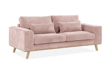 Copenhagen 2-sits Manchestersoffa - Rosa - Möbler - Soffa - 2 sits soffa