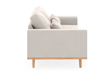 Copenhagen 2-sits Sammetssoffa - Krämvit - Möbler - Soffa - 2 sits soffa