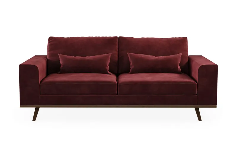 Copenhagen 2-sits Sammetssoffa - Lila - Möbler - Soffa - 2 sits soffa