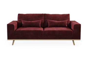 Copenhagen 2-sits Sammetssoffa