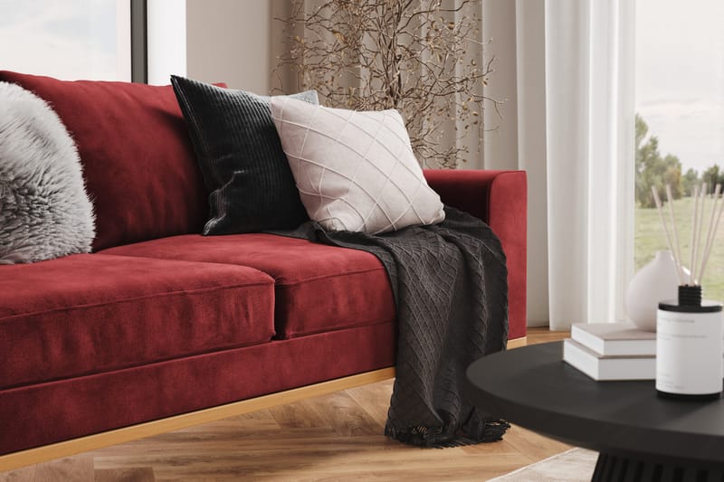 Copenhagen 2-sits Sammetssoffa - Lila - Möbler - Soffa - 2 sits soffa