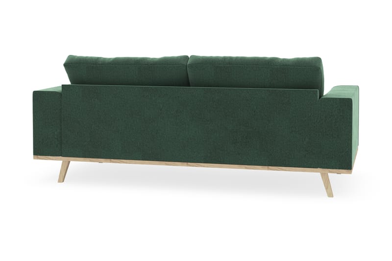 Copenhagen 2-sits Sammetssoffa - Mörkgrön - Möbler - Soffa - 2 sits soffa