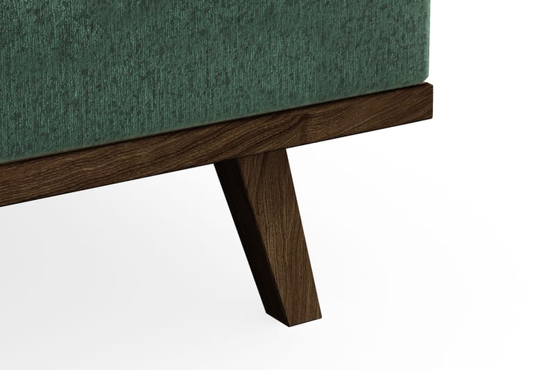 Copenhagen 2-sits Sammetssoffa - Mörkgrön - Möbler - Soffa - 2 sits soffa