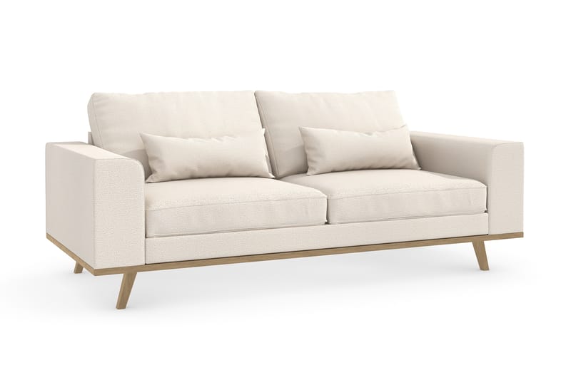 Copenhagen 2-sits Soffa - Beige - 2 sits soffa