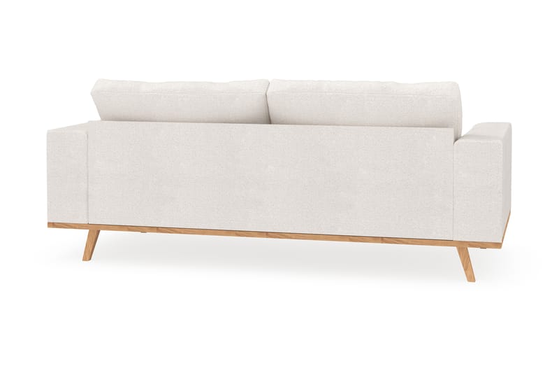 Copenhagen 2-sits Soffa i Bouclé - Vit - Möbler - Soffa - 2 sits soffa