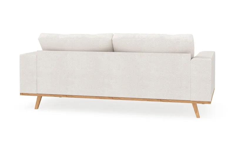 Copenhagen 2-sits Soffa i Bouclé - Vit - Möbler - Soffa - 2 sits soffa