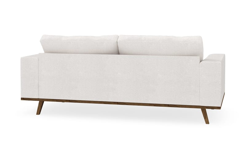 Copenhagen 2-sits Soffa i Bouclé - Vit - Möbler - Soffa - 2 sits soffa