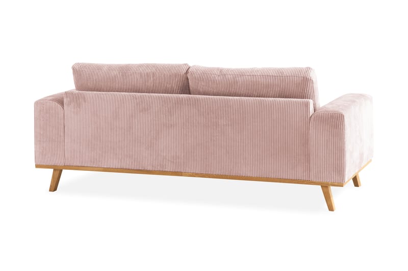 Copenhagen 2-sits Soffa - Rosa - 2 sits soffa