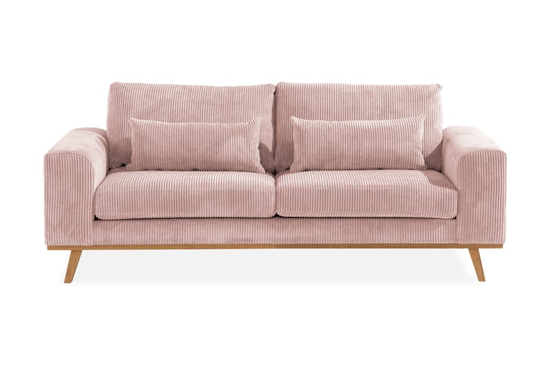 Copenhagen 2-sits Soffa - Rosa - 2 sits soffa