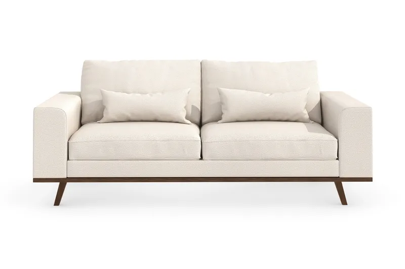 Copenhagen 2-sits Tygsoffa, Beige