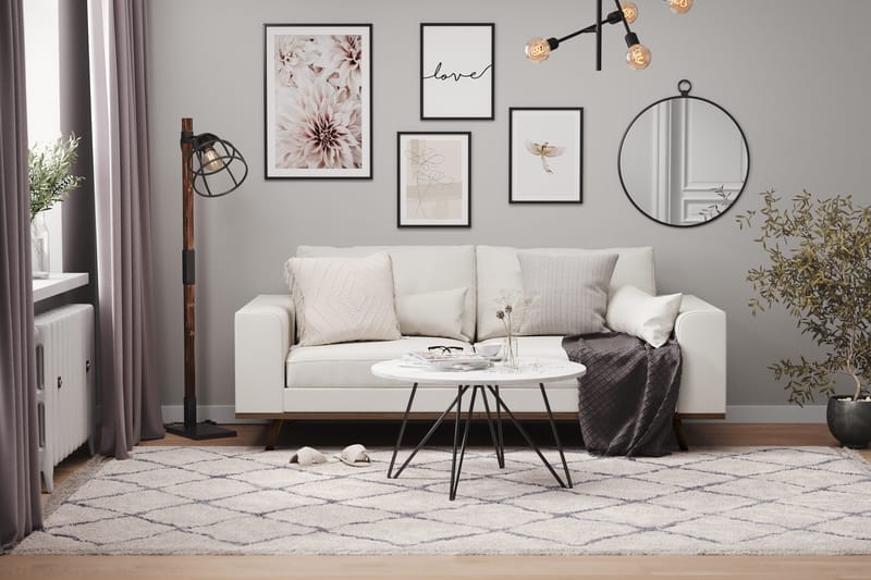 Copenhagen 2-sits Tygsoffa - Beige - Möbler - Soffa - 2 sits soffa