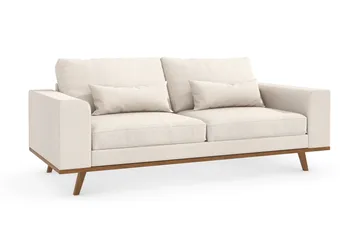 Copenhagen 2-sits Tygsoffa - Beige - Möbler - Soffa - 2 sits soffa