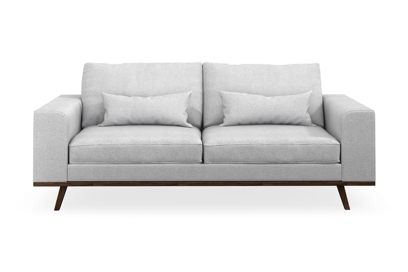 Copenhagen 2-sits Tygsoffa - Ljusgrå - Möbler - Soffa - 2 sits soffa