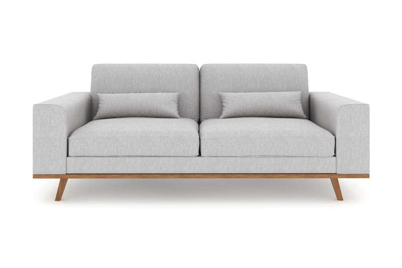 Copenhagen 2-sits Tygsoffa - Ljusgrå - Möbler - Soffa - 2 sits soffa