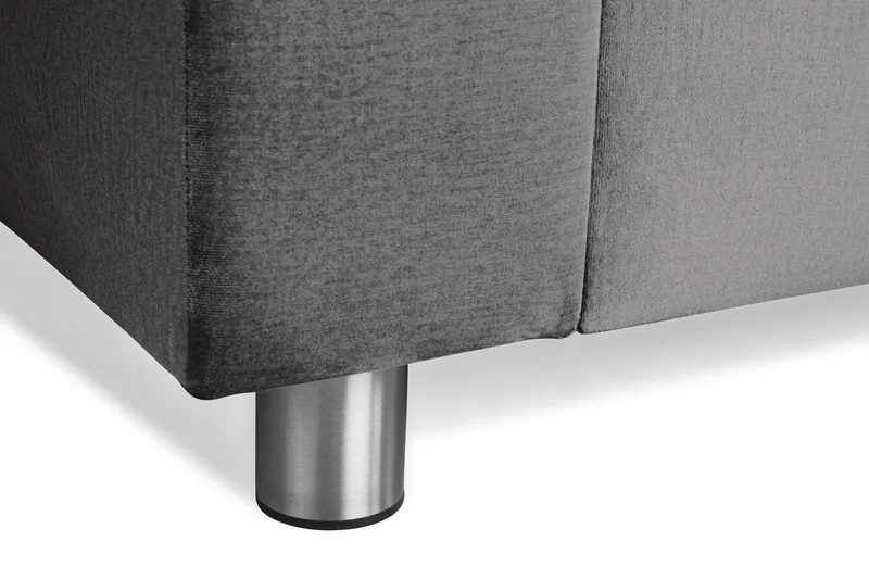 Crazy 2-sits Sammetssoffa - Mörkgrå - Möbler - Soffa - 2 sits soffa