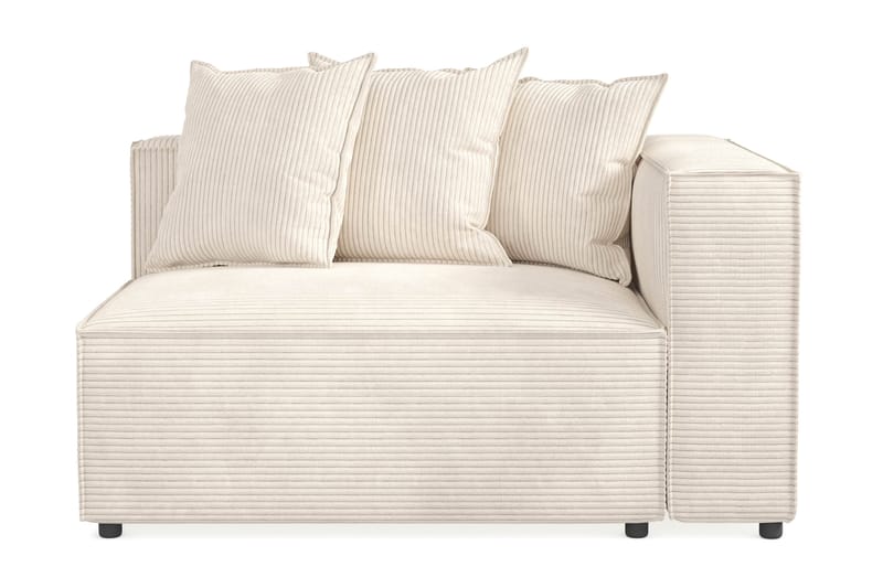 Cubo 2-sits Högermodul i Manchester 120 cm bred - Beige - Möbler - Soffa - 2 sits soffa