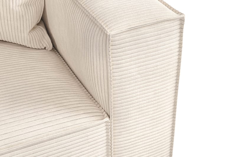 Cubo 2-sits Högermodul i Manchester 120 cm bred - Beige - Möbler - Soffa - 2 sits soffa