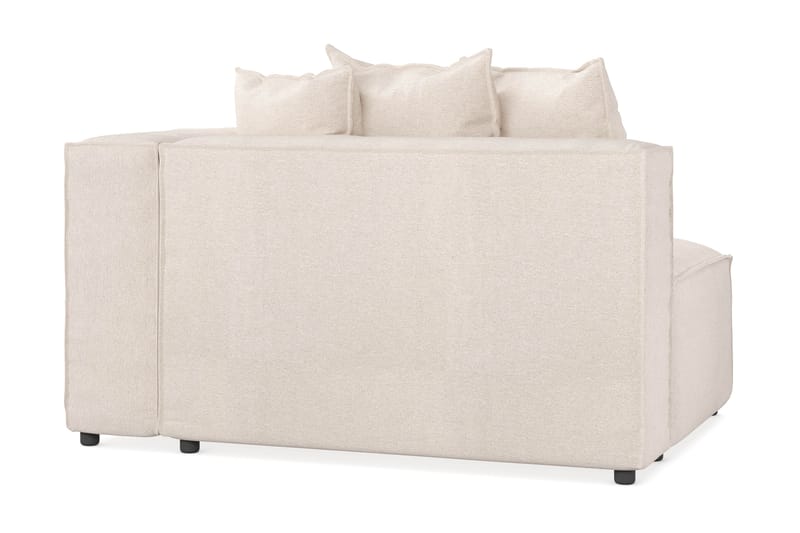 Cubo 2-sits Högermodul i Tyg 120 cm bred - Beige - Möbler - Soffa - Modulsoffor - Övriga moduler till modulsoffa