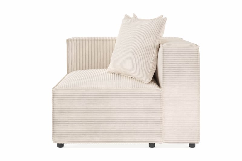 Cubo 2-sits Vänstermodul i Manchester 120 cm bred - Beige - Möbler - Soffa - 2 sits soffa