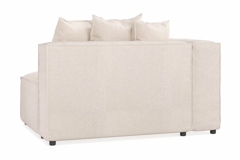 Cubo 2-sits Vänstermodul i Tyg 120 cm bred - Beige - Möbler - Soffa - 2 sits soffa
