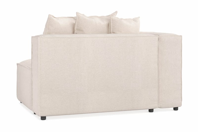Cubo 2-sits Vänstermodul i Tyg 120 cm bred - Beige - Möbler - Soffa - Modulsoffor - Övriga moduler till modulsoffa
