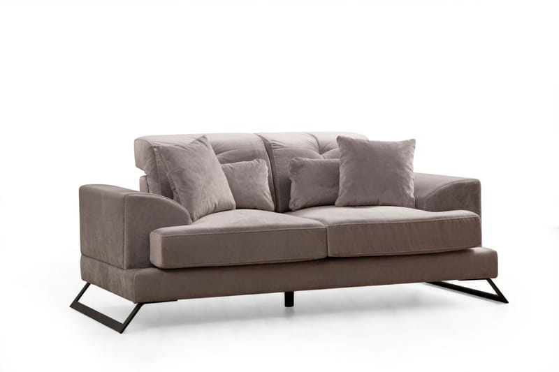 Jaraad Soffa 2-sits - Grå - Möbler - Soffa - 2 sits soffa