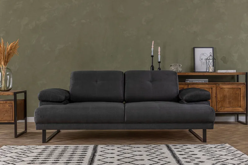 Kitimat Soffa 2-sits - Antracit - Möbler - Soffa - 2 sits soffa